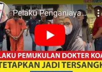 VIDEO Pelaku Penganiayaan Dokter Koas Ditetapkan Tersangka