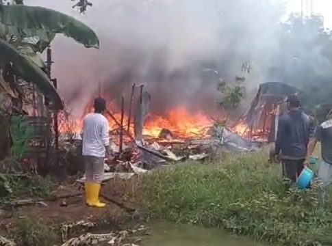 Kebakaran di Anjir Talaran Marabahan