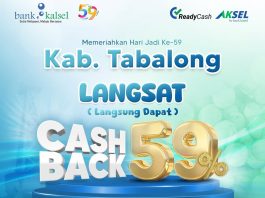 Promo Menarik dari Bank Kalsel di Hari Jadi ke-59 Kabupaten Tabalong