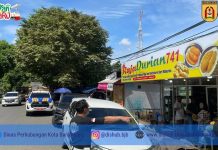 Dishub Banjarbaru Tertibkan Parkir Pengendara di Jalan Ir PM Noor Usai Kejadian Tabrakan Beruntun