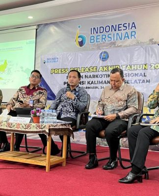 BNNP Klaim Peredaran Narkoba di Kalsel Alami Penurunan, 14 Desa Masih Berstatus Bahaya