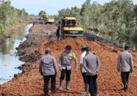 Kapolda Kalsel Tinjau Lahan Program Ketahanan Pangan 120 Ha di Jalan Gubernur Syarkawi Km 5
