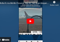 VIDEO - Rekaman Pesawat Jeju Air Tabrak Burung Sebelum Kecelakaan