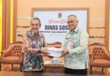 Gusti Yanuar Noor Rifai Resmi Menjabat Plt Kadinsos Kalsel