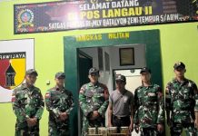 Yonzipur Gagalkan Penyelundupan Amunisi Kaliber 12,70 Mm di Kapuas Hulu Kalbar