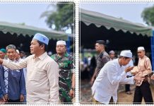 Bupati Balangan H Abdul Hadi Hadiri Haul ke-31 KH Tirmiji, Ribuan Jamaah Padati Desa Nungka
