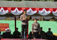 Apel Gelar Pasukan Polres Balangan tanda Dimulainya Operasi Lilin 2024
