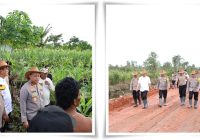 Kapolda Kalsel Tinjau Lokasi Program Ketahanan Pangan, Siapkan Lahan 120 Ha untuk Tanam Jagung dan Hortikultura