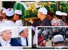 Ribuan Jamaah Iringi Pemakaman KH Saberan Afandi, Ulama Besar HSU Berpulang di Usia 82 Tahun