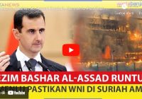 VIDEO: Rezim Bashar Al-Assad Runtuh, Kemenlu Pastikan WNI di Suriah Aman