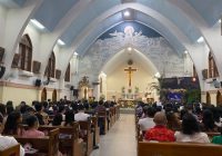 Ribuan Umat Katolik Rayakan Misa Natal di Gereja Katedral Banjarmasin