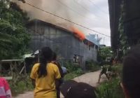 BREAKING NEWS Kebakaran di Gang Makmur Basirih