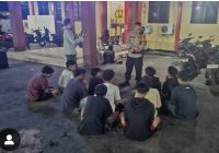 14 Remaja Diamankan di Jalan Jafri Zamzam, Ditemukan Parang