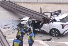 Lagi, Kecelakaan di Tol Andara Arah Depok, Mobil Ringsek