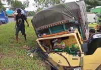 Sopir Truk Terjepit di Kecelakaan Tunggal di Lingkar Selatan