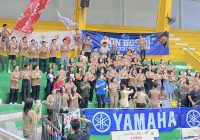 Suporter SMA Frater Don Bosco Ramaikan Big Bang Yamaha Fazzio Youth Festival