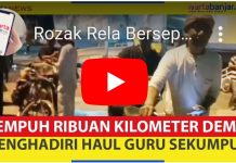 VIDEO Warga Medan Tiba untuk Hadiri Haul Abah Guru Sekumpul