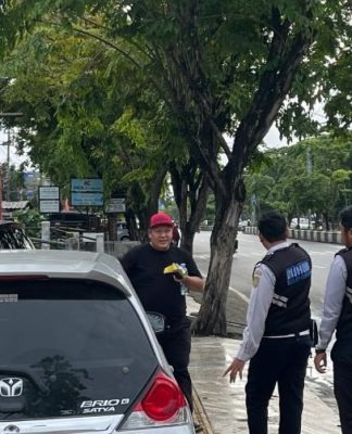 Dishub Banjarmasin Tertibkan Parkir Liar di Atas Trotoar