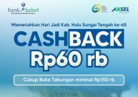Promo Menarik Bank Kalsel di HUT ke-65 Kabupaten HST