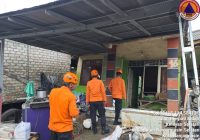 Rumah Ambruk di Komplek Merpati III Basirih
