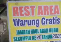Daftar Rest Area Jemaah Haul Abah Guru Sekumpul di Kaltim Tabalong dan Balangan