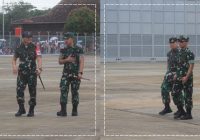 Latihan Terjun Payung Kopassus di Tanah Bumbu, Suguhkan Aksi Spektakuler dan Dekatkan TNI dengan Rakyat