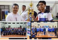 Berlaga di GOR SKB Banjarmasin, Tanah Bumbu Raih Juara 1 dan 3 Festival Bola Voli Tingkat Kalsel