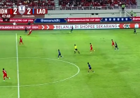 Indonesia Masih Imbang Lawan Laos di Babak Pertama 2 - 2