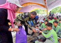 Dapat Makan Bergizi Gratis Menu Ikan, Begini Reaksi Ratusan Murid SD di Banjarmasin