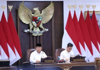 Pimpin Ratas Jelang Nataru, Presiden Amanatkan Agar Masyarakat Nyaman dan Bersukacita