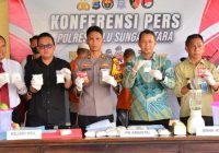 Polres HSU Ungkap 50 Kasus Narkoba dengan 64 Tersangka Sepanjang 2024