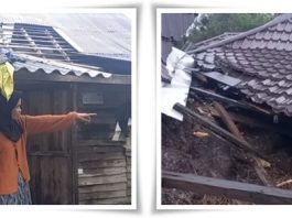 Angin Puting Beliung Terjang Kabupaten Banjar, Desa Gudang Tengah Paling Banyak Rumah Rusak
