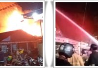VIDEO Detik-detik Kebakaran Landa Permukiman Dekat Kampung Pelangi Banjarbaru, Rekanan Keluhkan PLN