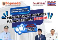 Gubernur Kalsel H Muhidin Tegaskan Tidak Ada Kenaikan Opsen Pajak PKB Tahun 2025, Ini Penjelasannya