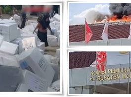 Si Jago Merah Mengamuk di Kantor KPU Morowali saat Rapat Pilkada 2024: Kotak Suara Selamat?