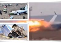 Ditemukan Banyak Lubang di Pesawat Azerbaijan Airlines yang Jatuh, Muncul Spekulasi Kena Rudal Antipesawat