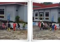 VIRAL Detik-Detik Pegawai SPBU Ditusuk Perampok saat Pertahankan Tas Berisi Uang