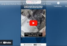VIDEO - Tumpahan Bahan Kimia di Bandung Barat, Rusak Kendaraan dan Lukai Pengendara
