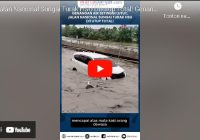 VIDEO - Jalan Nasional Sungai Turak HSU Ditutup Total! Genangan Air Mengancam Pengguna Jalan