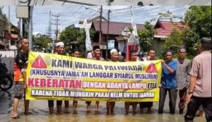 Warga Paliwara menolak pemasangan ETLE dekat tempat ibadah. (wartabanjar.com - Ist. IG)