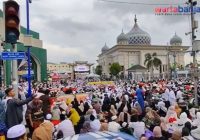 VIDEO - Penampakan Jutaan Jemaah Padati Kawasan Sekumpul