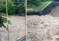 Debit Air Bendungan Mu'ui Hulu Sungai Tengah Mengalami Kenaikan