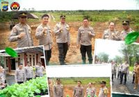 Kapolres Tanah Bumbu Dampingi Tim Monev Ketahanan Pangan Itwasum Mabes Polri