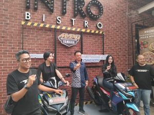 Penampilan AEROX ALPHA makin memikat. (wartabanjar.com - Thania Ang)