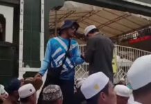 Seorang Jemaah Diamankan Usai Mainkan Drone depan Gerbang Ar-Raudhah