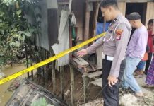 Kronologi Pikap Nyungsep di Saluran Pintu Air di Desa Paliat Tabalong