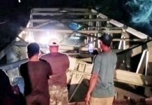Jembatan di Desa Busui Runtuh, Jalan Lintas Provinsi Kaltim-Kalsel Lumpuh