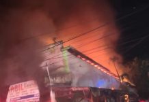 Rugi Rp 450 Juta, Ruko 3 Pintu Terbakar di Jalan RTA Milono Palangka Raya