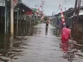 Desa Tunggul Irang Martapura Masih Dilanda Banjir