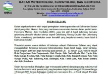 Ingat! Potensi Banjir dan Tanah Longsor Kalsel Akibat Cuaca Ekstrem Hingga 30 Januari